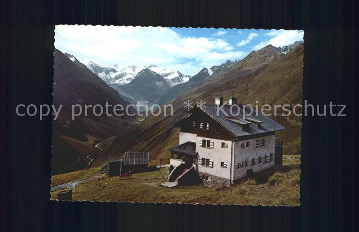 Riffelseehuette Tirol Mandarfenboden Taschachahaus Hochvernagtwand