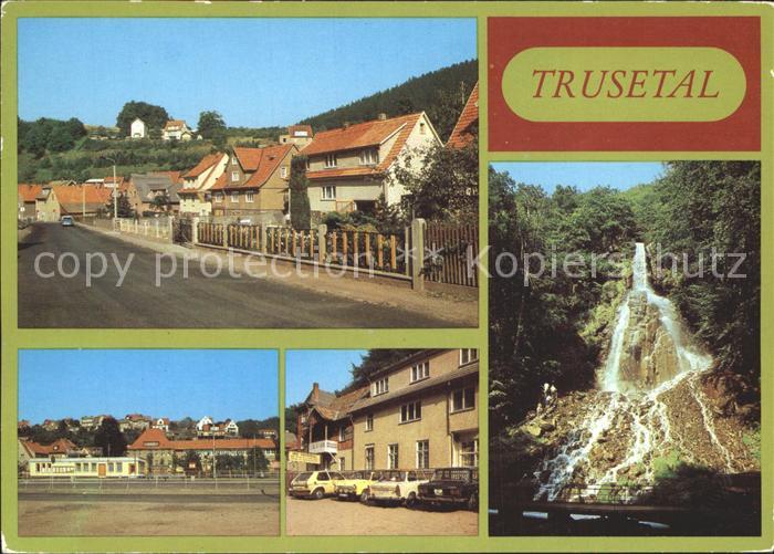Trusetal Eisensteinstrasse HO-Gaststaette Wasserfall