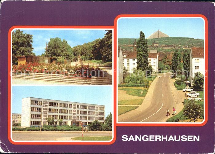 Sangerhausen Suedharz Polytechnische Oberschule Juri Gagarin Leninstrasse
