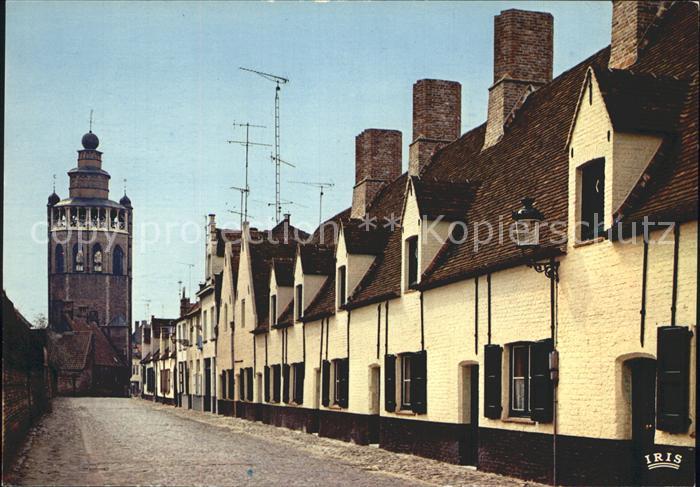 BRUGGE Bruges Belgie Balstraat Jeruzalemkerk