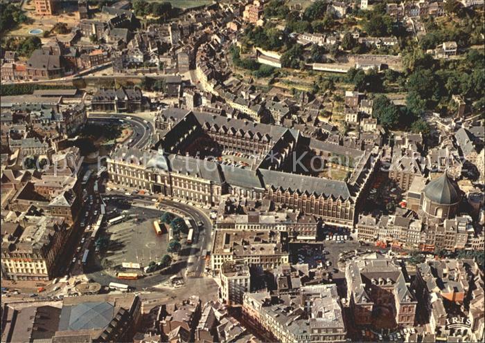 Liege Luettich Fliegeraufnahme