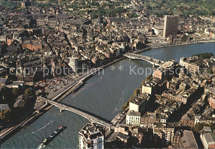 Liege Luettich Fliegeraufnahme