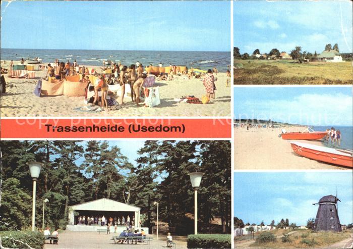 Trassenheide Usedom Strand Musikpavillon Muehle