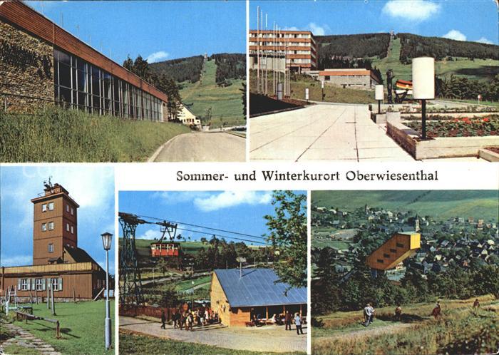 Oberwiesenthal Erzgebirge Fichtelberg Wetterwarte Drahtseilbahn