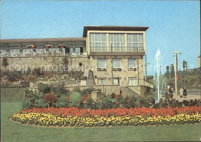 Nordhausen Thueringen HO-Gaststaette Stadt-Terrasse