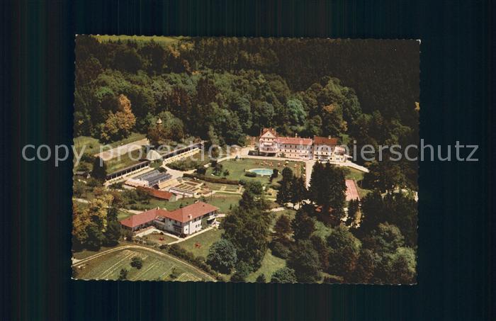Wartenberg Oberbayern Fliegeraufnahme Klinik-Sanatorium