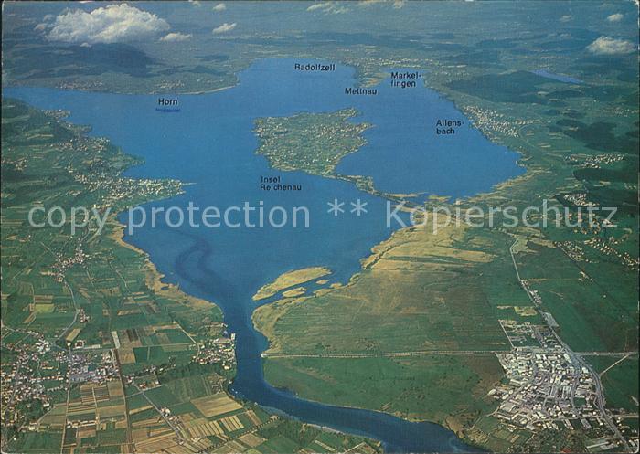 Insel Reichenau Fliegeraufnahme Horn Radolfzell Allensbach