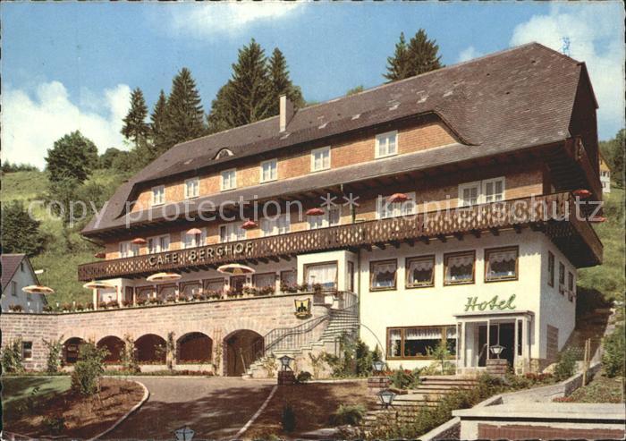 Schoenmuenzach Kurhotel Berghof