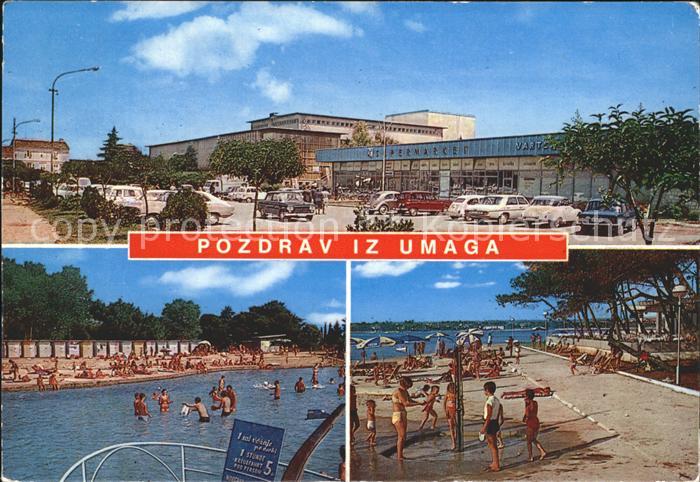 Umag Umago Istrien Strand Cafe