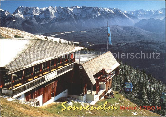 GARMISCH-PARTENKIRCHEN Bayern Aussichts-Restaurant Sonnenalm