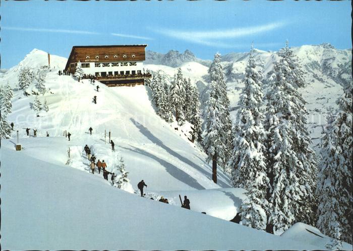 Kitzbuehel Tirol Hahnenkamm-Bergstation Steinberg Kitzbueheler Horn