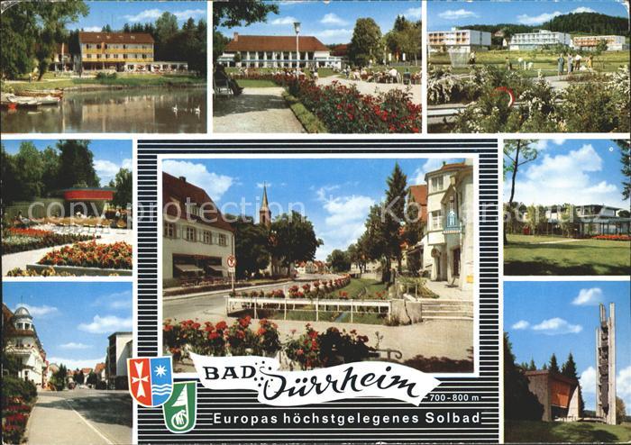 Bad Duerrheim Schwanenteich Kirche