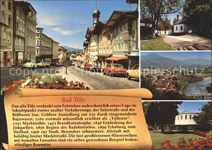 Bad Toelz Kirche Strassenmotiv