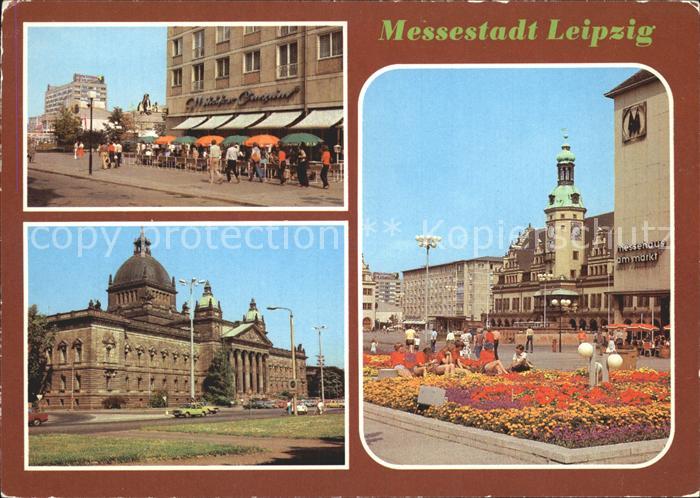 LEIPZIG Sachsen Milchbar Pinguin Gerogi-Dimitroff-Musuem altes Rathaus Markt