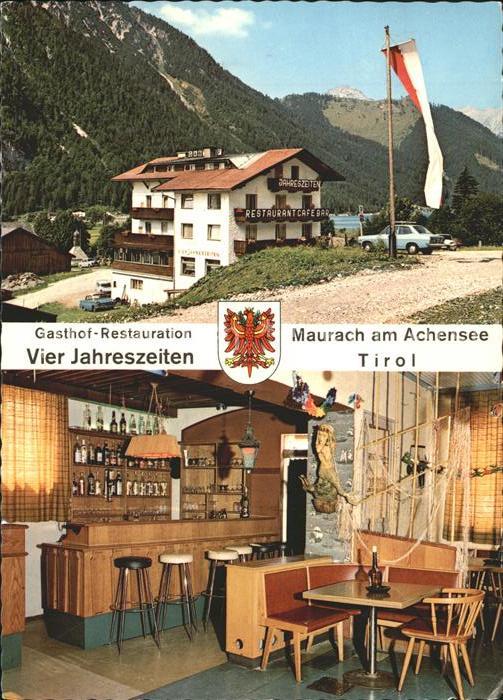 Maurach Tirol Gasthof-Restaurant Vier Jahreszeiten