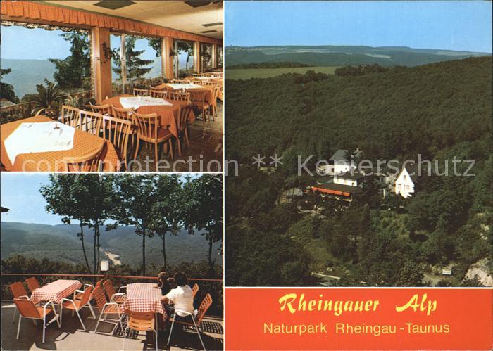 Presberg Rheingau Gaststaette Rheingauer-Alp