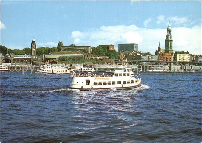 St Pauli Landungsbruecken St. Michaelis