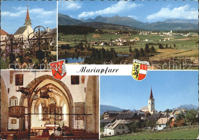 Mariapfarr Kirche Inneres