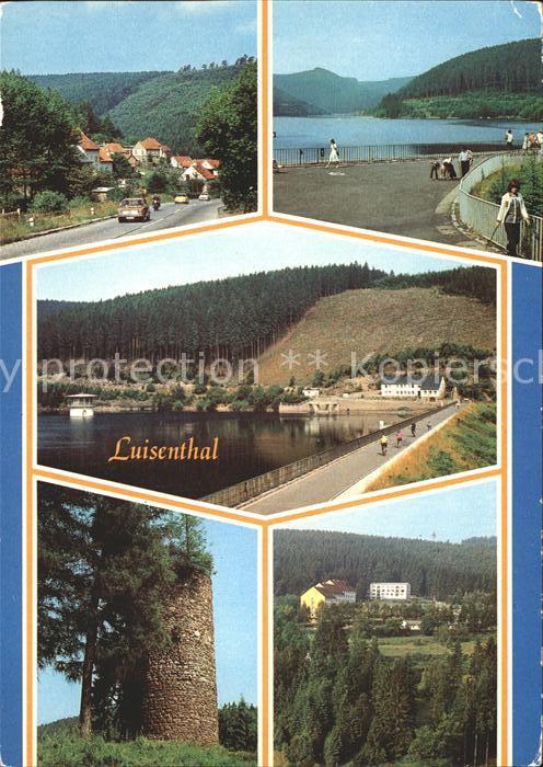 Luisenthal Ohratalsperre Ruine Kaefernburg