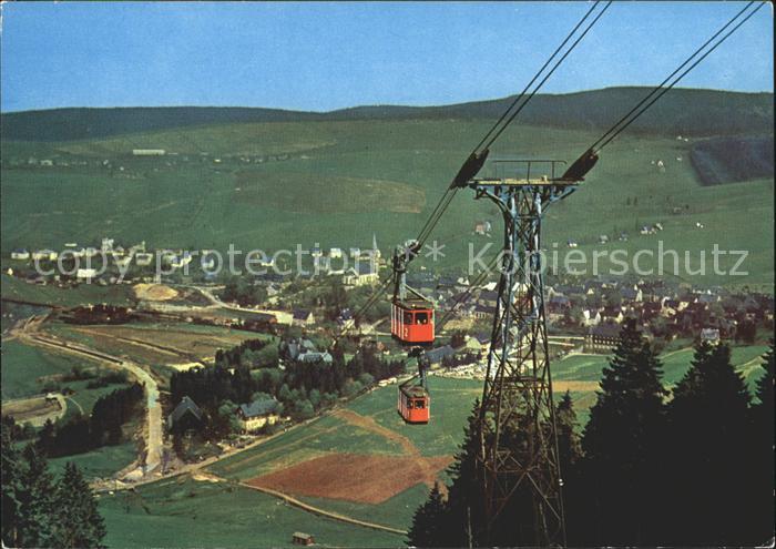 Oberwiesenthal Erzgebirge Luftseilbahn