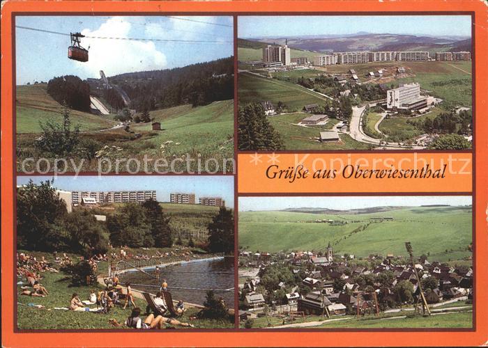 Oberwiesenthal Erzgebirge Sprungschanze Neubaugebiet Sparringberg