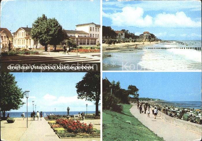 Kuehlungsborn Ostseebad Promenade Strand