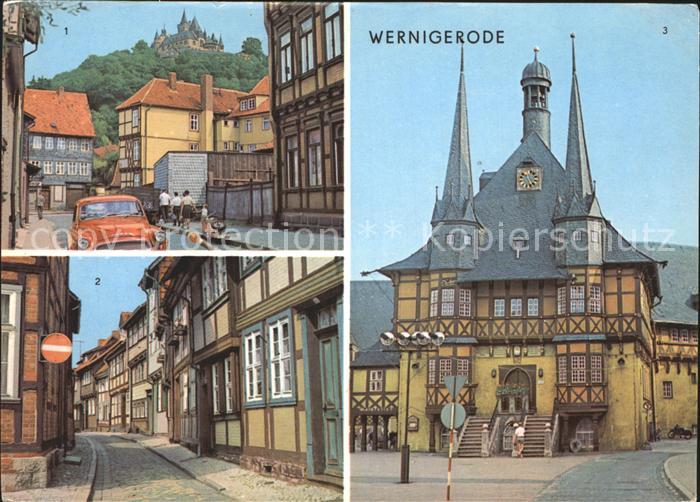 Wernigerode Harz Feudalmuseum Schloss Kochstrase Rathaus