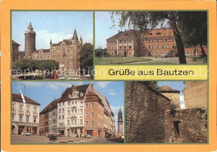 Bautzen Sachsen Alte Kaserne Hauptmarkt Stadtmauer