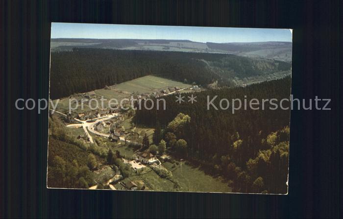 Neuhaus Solling Fohlenplacken Fliegeraufnahme