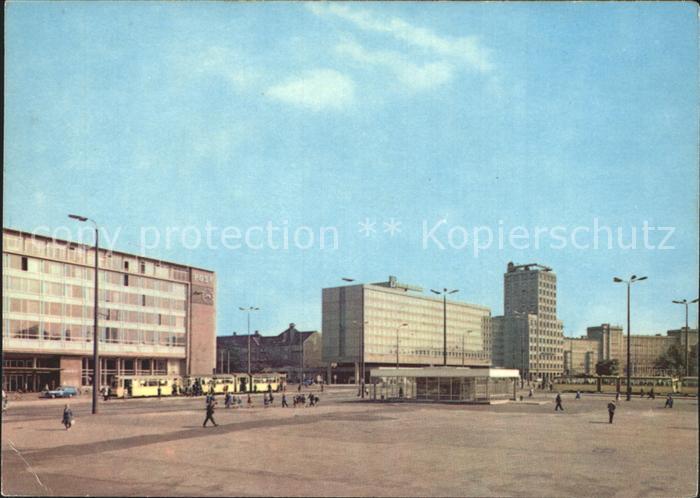 LEIPZIG Sachsen Karl-Marx-Platz Hauptpost Hotel Deutschland