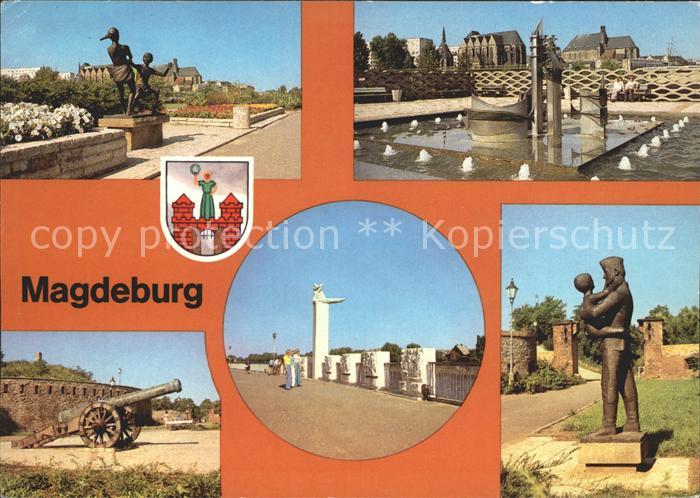 MAGDEBURG  CITY Promenade Voelkerfreundschaft