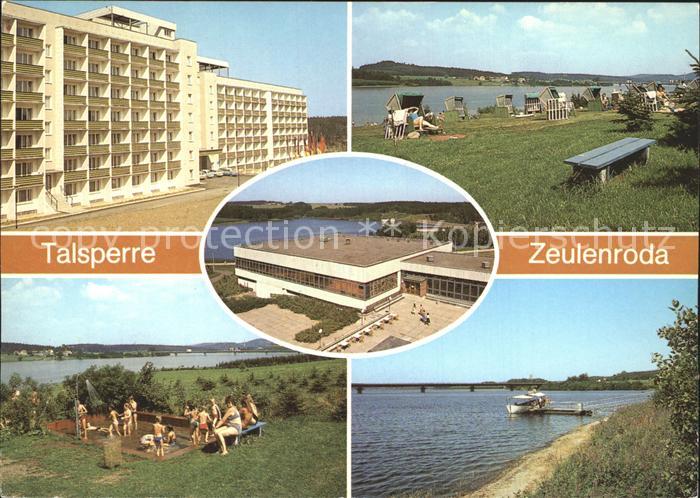 Zeulenroda-Triebes Talsperre FDGB Erholungsheim Strandbad Faehre