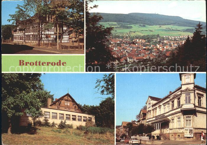 Brotterode Dr. Theodor-Neubauer Oberschule Grossen Inselsberg Klubhaus