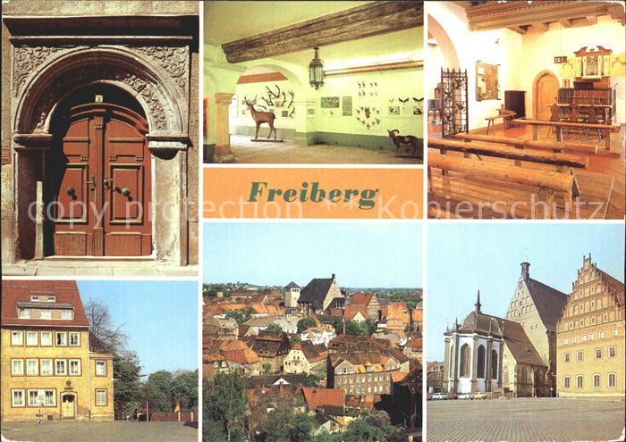 Freiberg Sachsen Dom Naturkundemuseum Renaissance-Portal