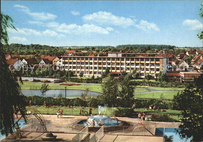 Bad Rappenau Kraichgausanatorium Sprudelbrunnen