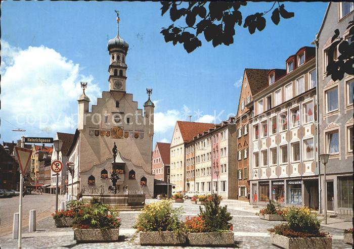 Kempten Allgaeu Rathausplatz Rathaus