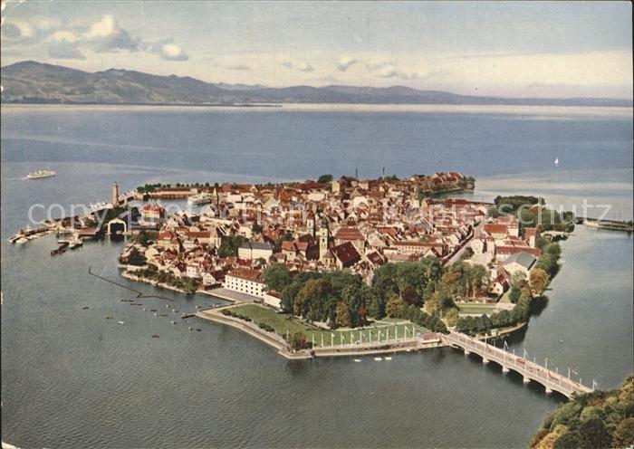 Lindau Bodensee Fliegeraufnahme