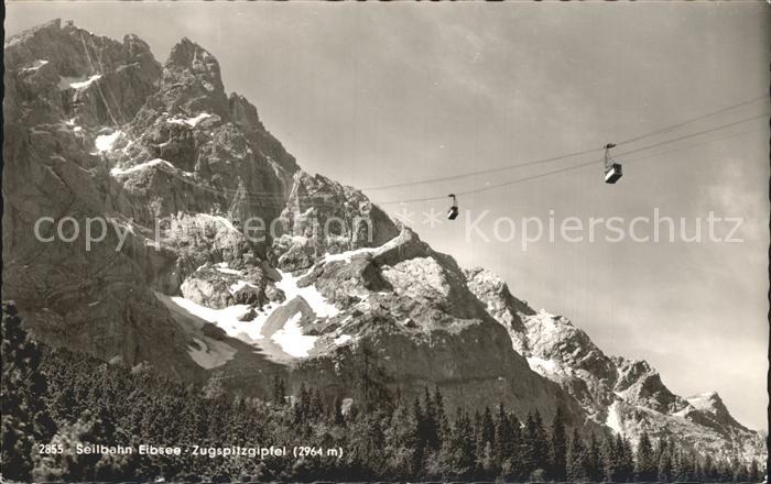 Seilbahn Eibsee-Zugspitzgipfel