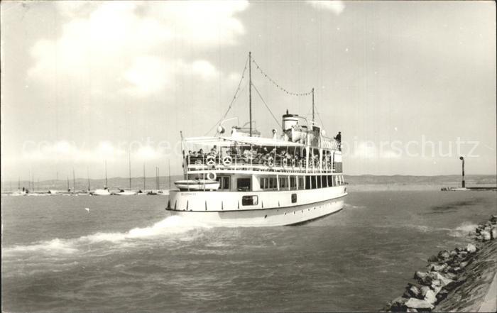 Dampfer Binnenschifffahrt uedvoezlet a Balatonrol