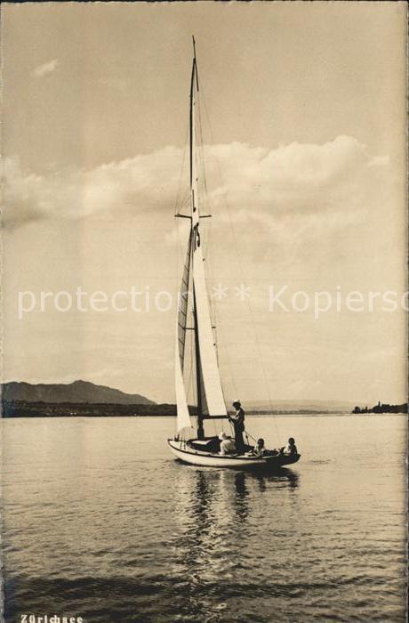 Segelboote Zuerichsee