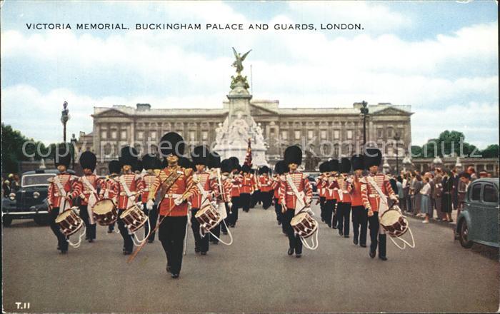 Leibgarde Wache Guards Band Victoria Memorial Buckingha