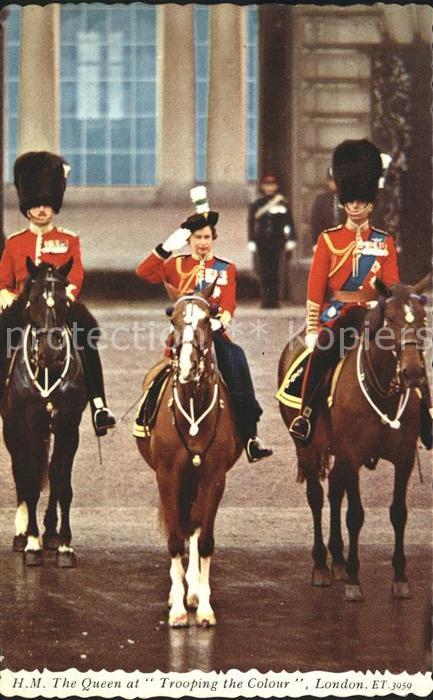 Adel England Queen Elizabeth Trooping the Colour London