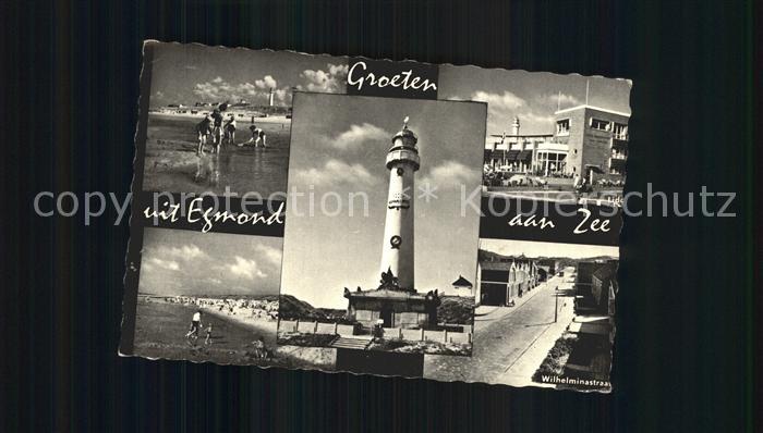 Leuchtturm Lighthouse Egmond aan Zee