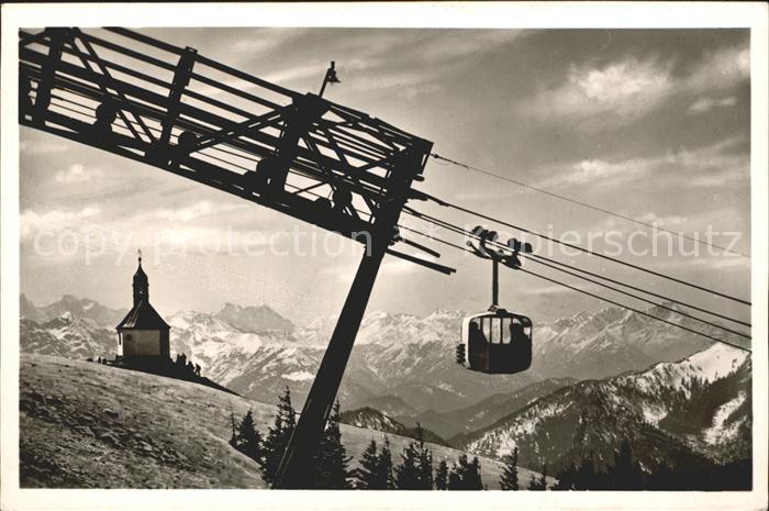 Seilbahn Wallberg Rottach-Egern Tegernsee