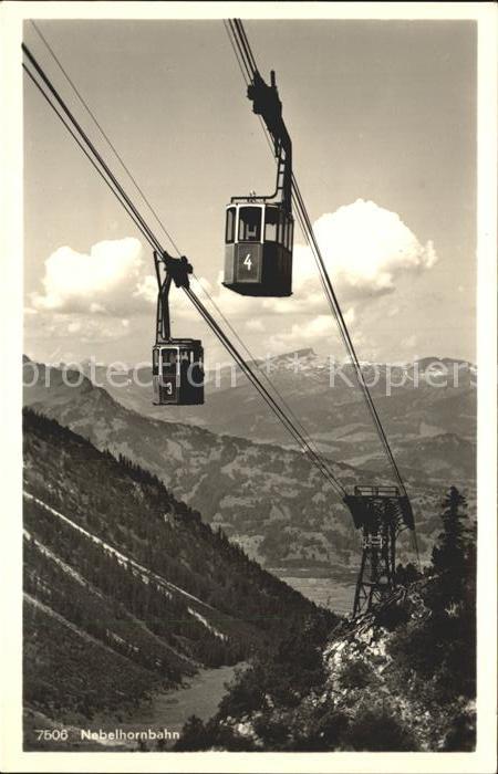 Seilbahn Nebelhorn Oberstdorf Allgaeu