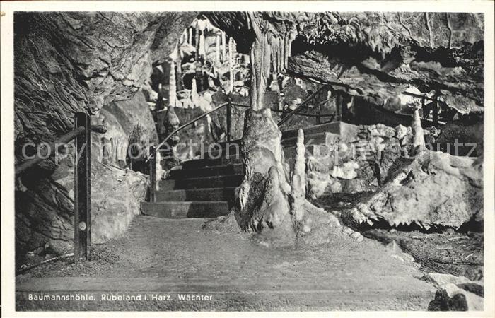 Hoehlen Caves Grottes Baumannshöhle Rübeland Harz Wächter