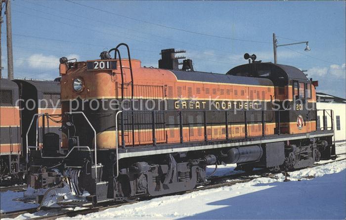 Eisenbahn Great Northern 201 RS-2 Vancouver Washington