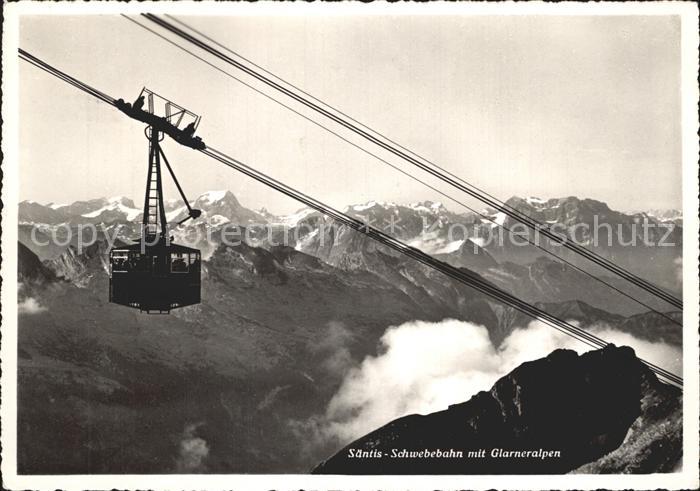 Seilbahn Säntis Glarneralpen