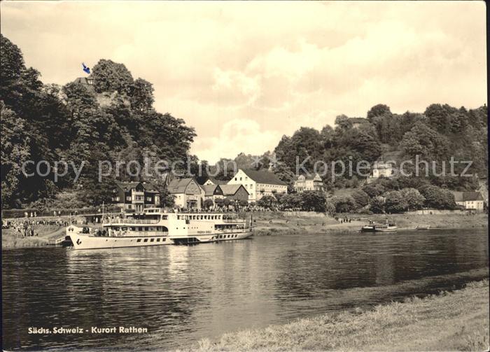 Motorschiffe Friedrich Engels Kurort Rathen