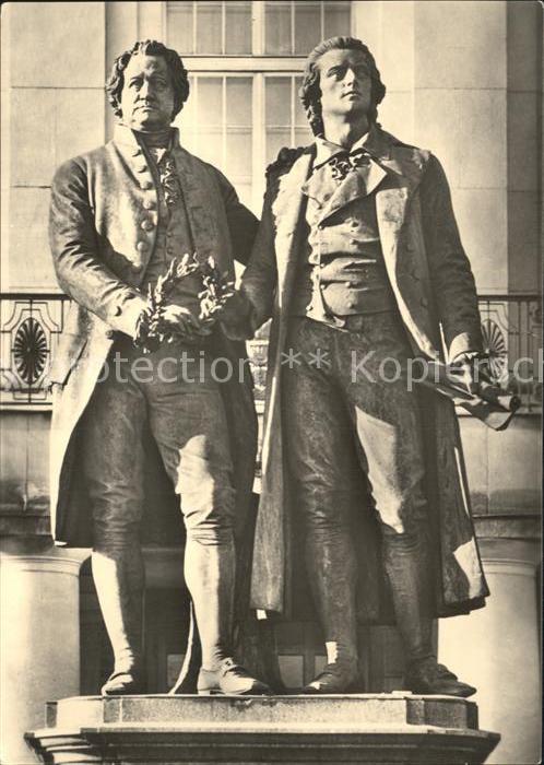 Denkmal Goethe-Schiller Weimar